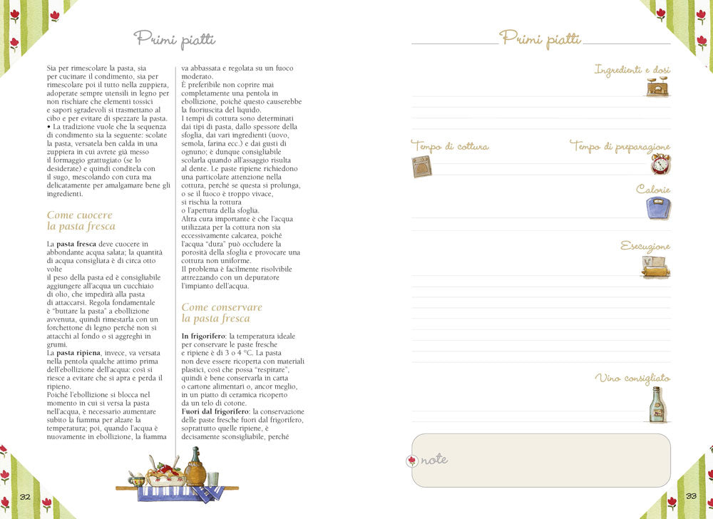 Il ricettario di casa. Per raccogliere i miei piatti migliori