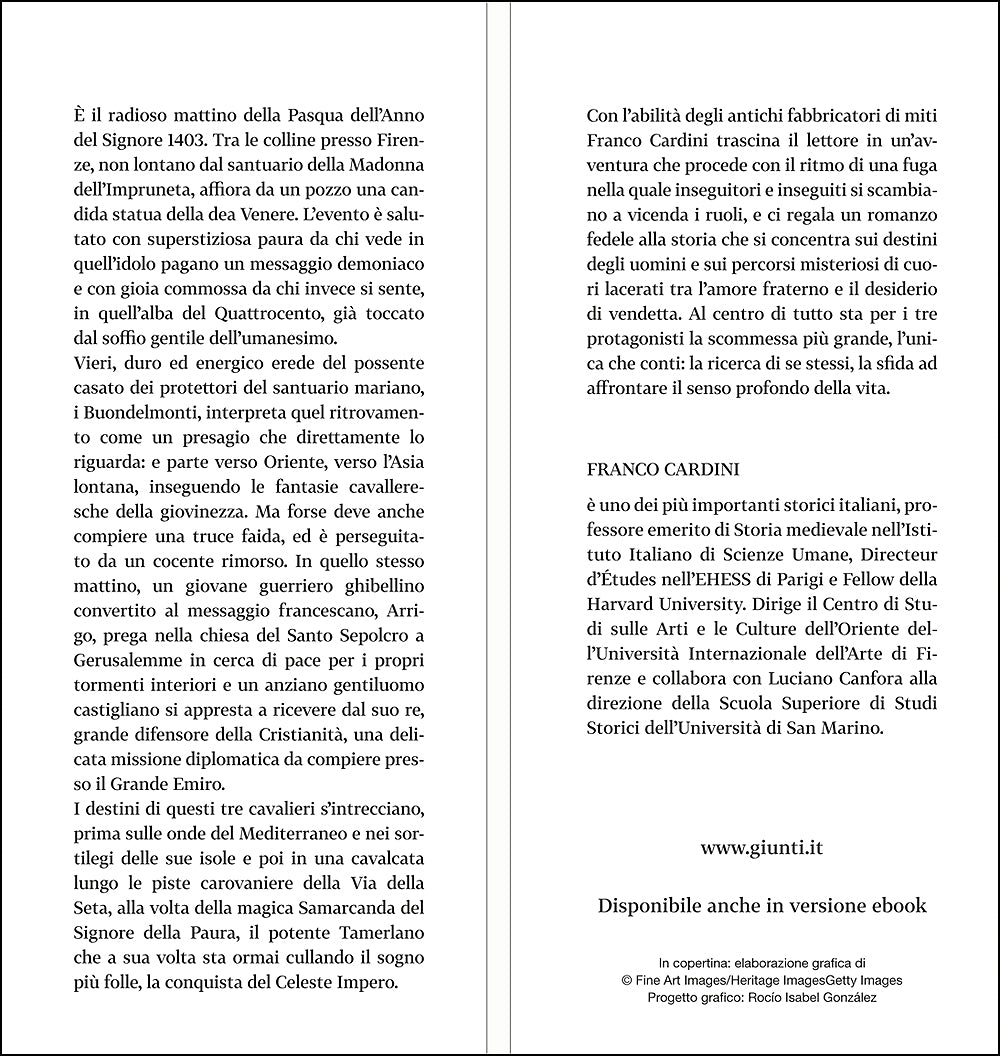 Il Signore della paura. Tre cavalieri verso la Samarcanda di Tamerlano