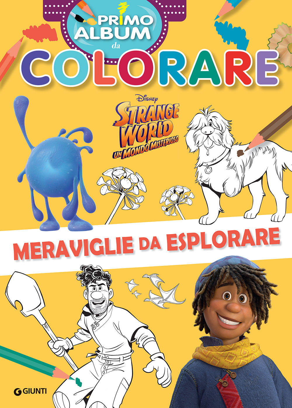 Strange World Primo Album da colorare. Un mondo misterioso