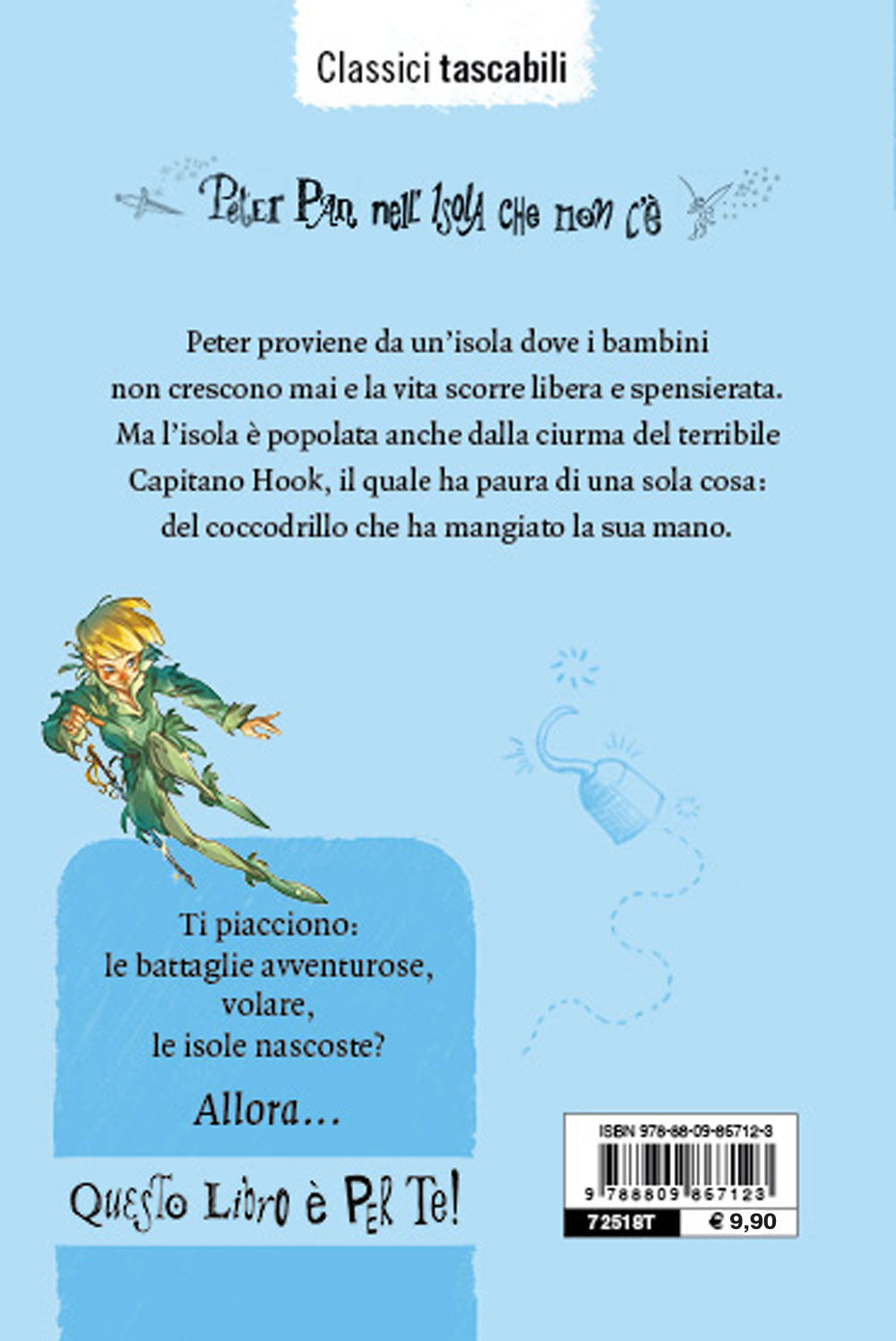 Peter Pan nell'Isola che non c'è. Tradotto da Elda Bossi