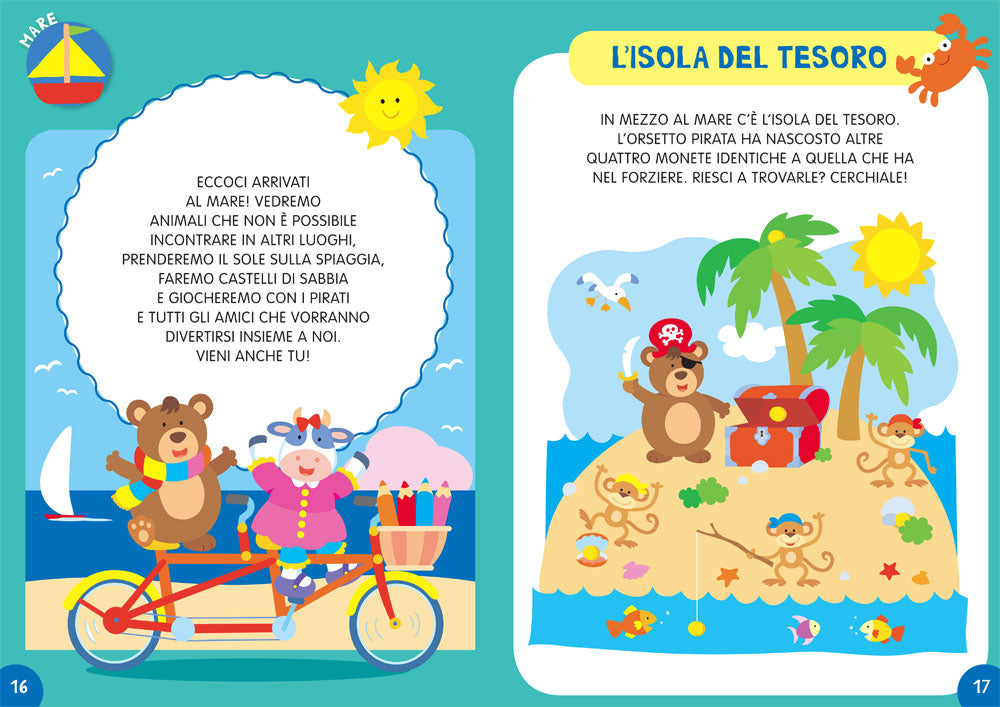 Tanti giochi per non annoiarsi (con stickers)