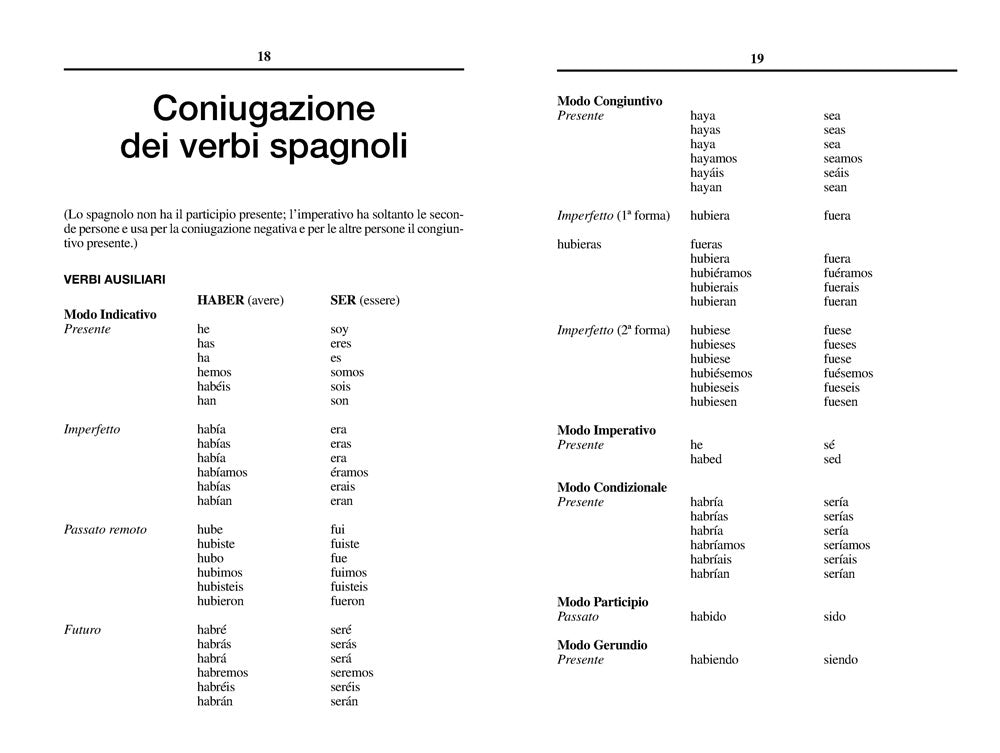 Dizionario spagnolo-italiano italiano-spagnolo