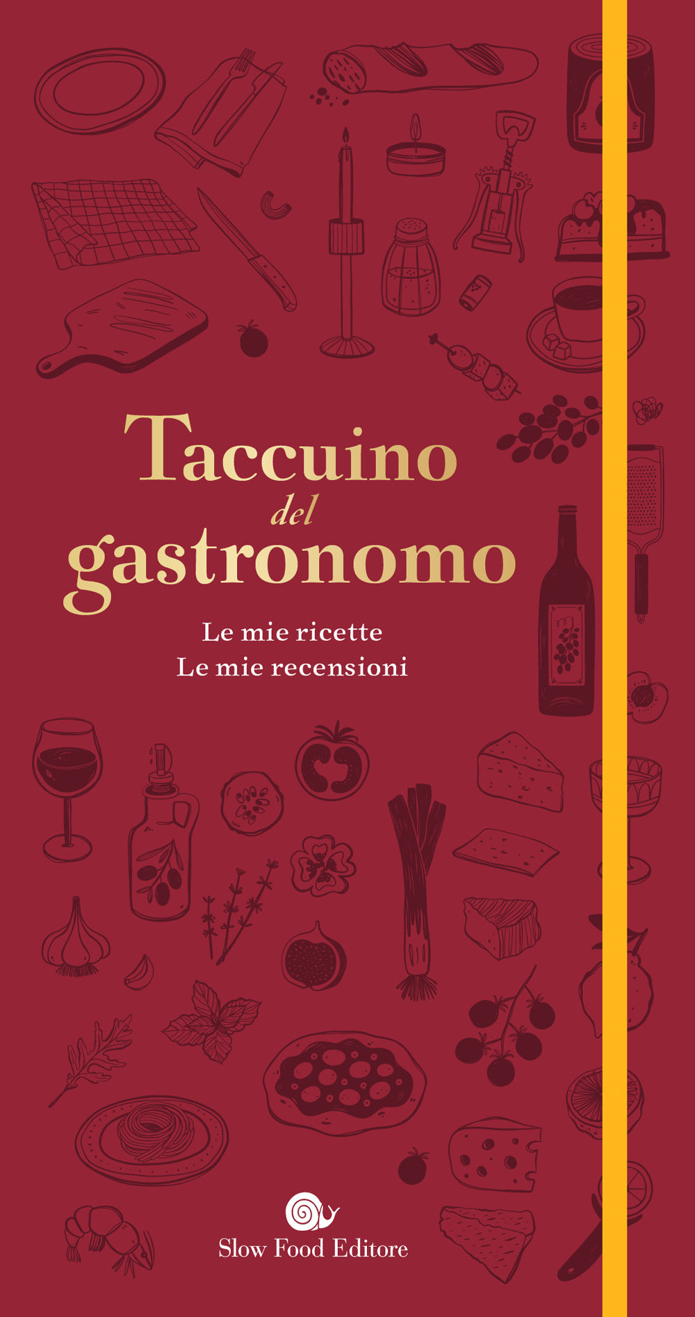 TACCUINO DEL GASTRONOMO. LE MIE RICETTE, LE MIE RECENSIONI
