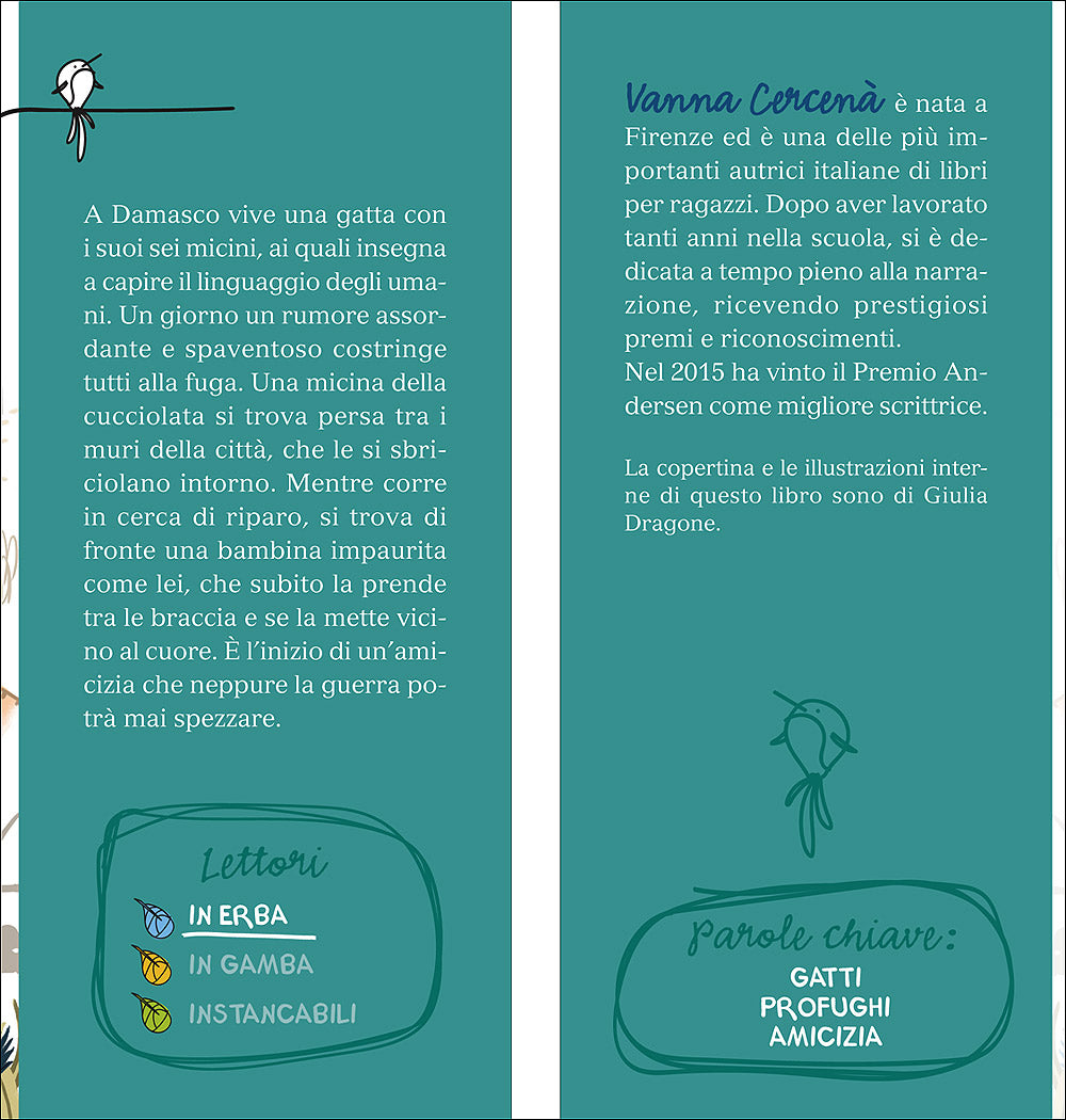 Una gatta in fuga. Lettori in erba