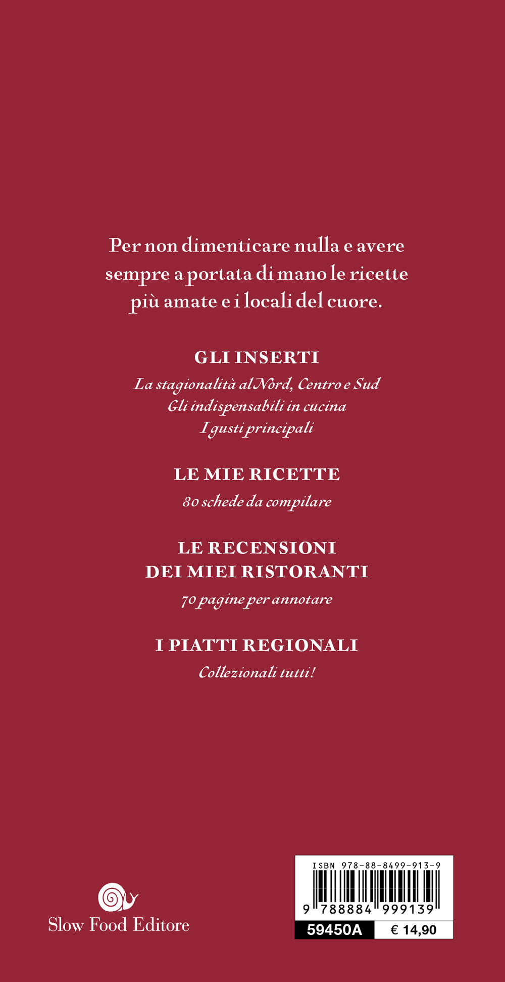 TACCUINO DEL GASTRONOMO. LE MIE RICETTE, LE MIE RECENSIONI