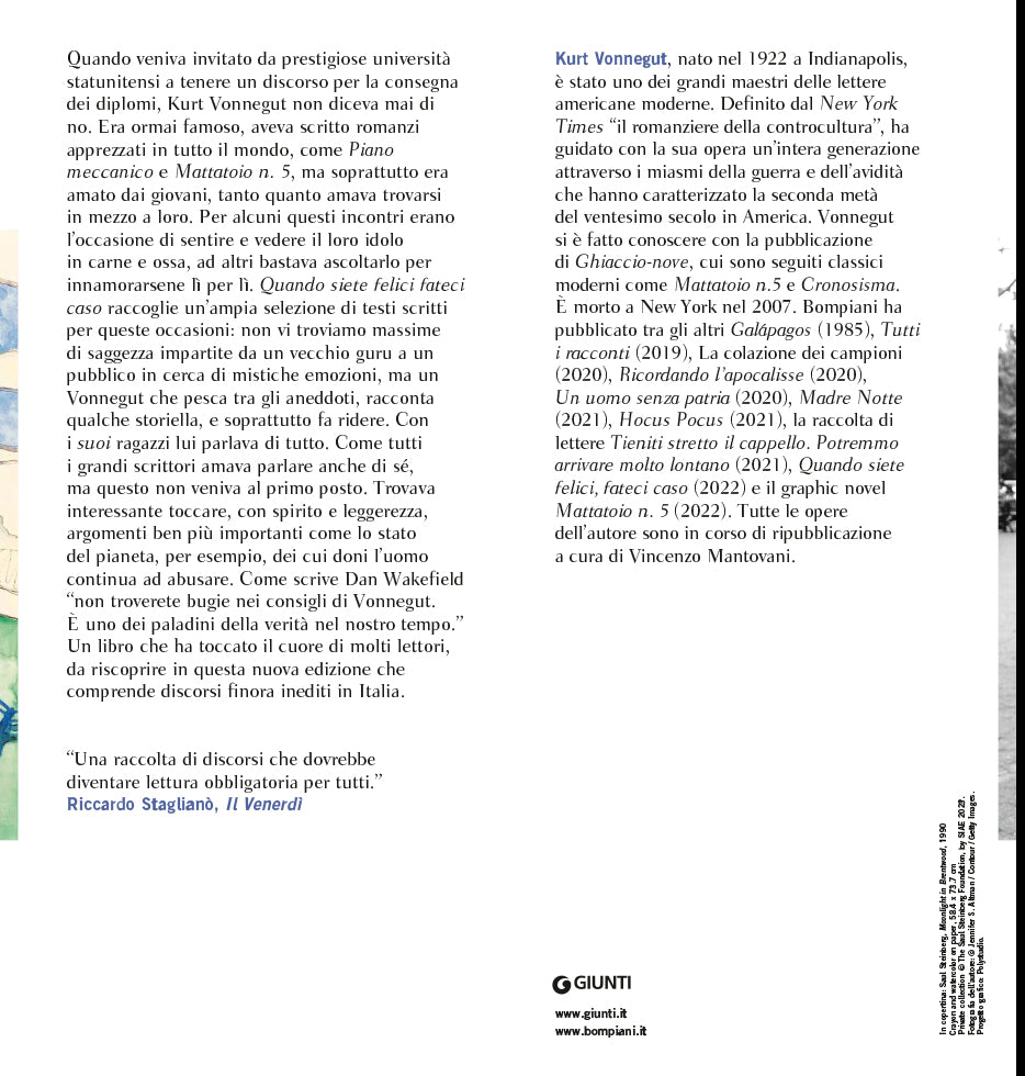 Quando siete felici, fateci caso. Discorsi per il giorno del diploma e altri scritti motivazionali