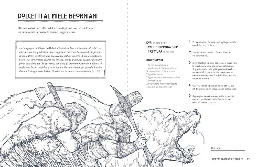 Le ricette dal mondo di Tolkien. Per deliziosi irresistibili banchetti