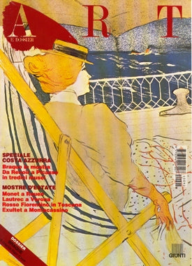 Art e dossier n. 92, Luglio/Agosto 1994. allegato a questo numero il dossier: Braque