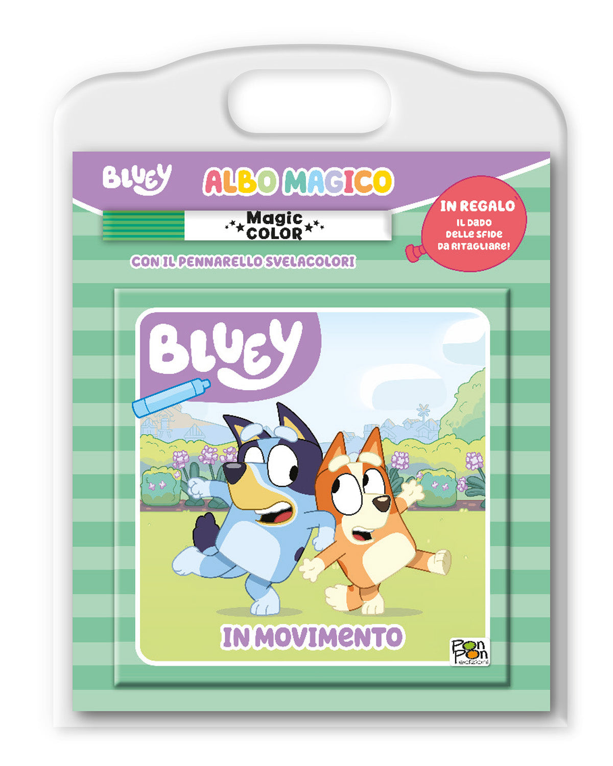 Bluey. In movimento. Albo magico