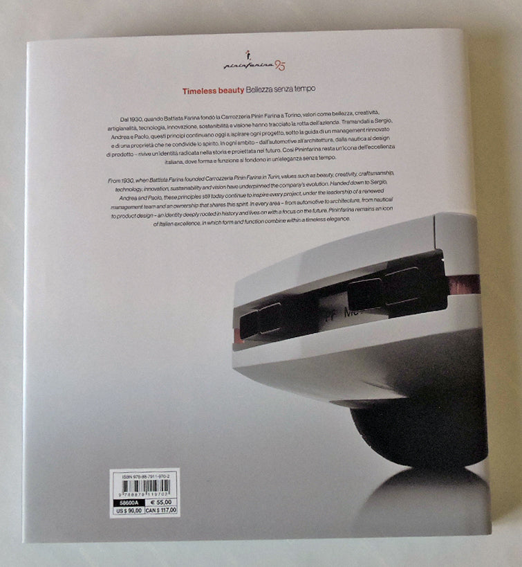 PININFARINA 95 . Timeless beauty / Bellezza senza tempo