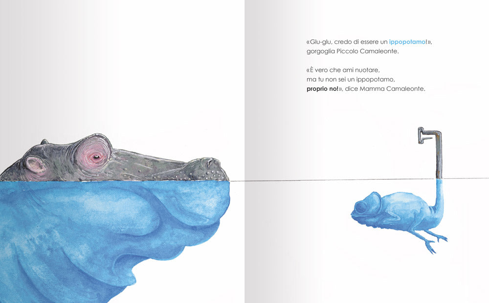 La grande domanda di Piccolo Camaleonte