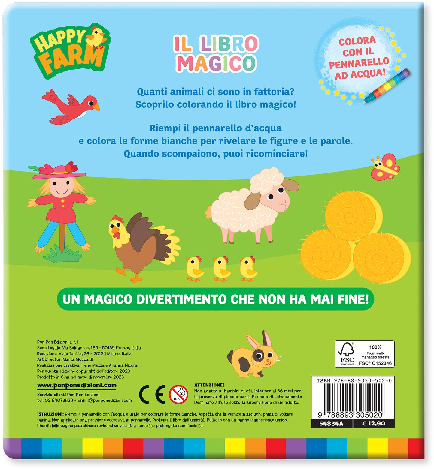 Happy Farm. Il libro magico. Scopri la fattoria