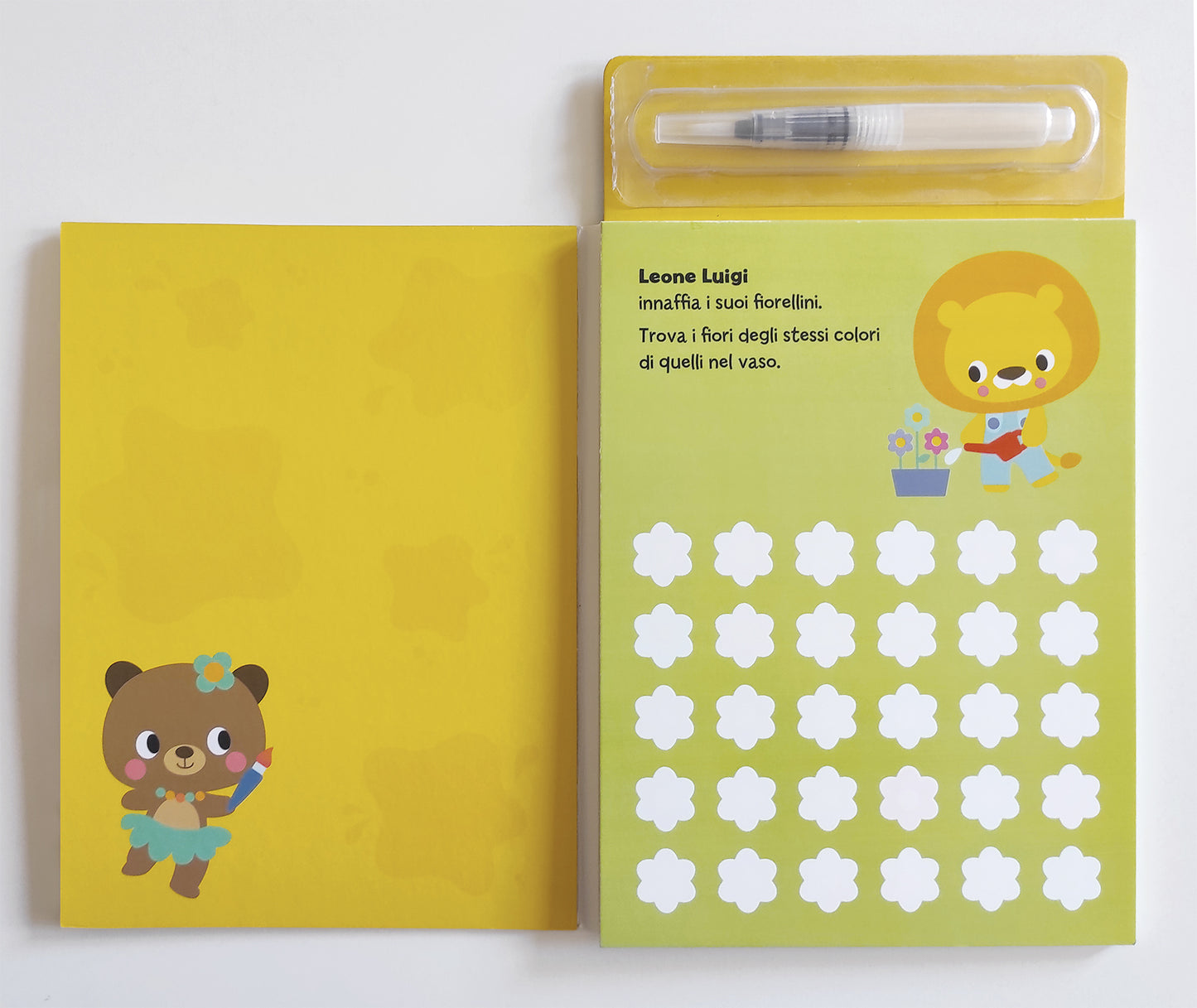 Animali selvaggi. Colora con l'acqua