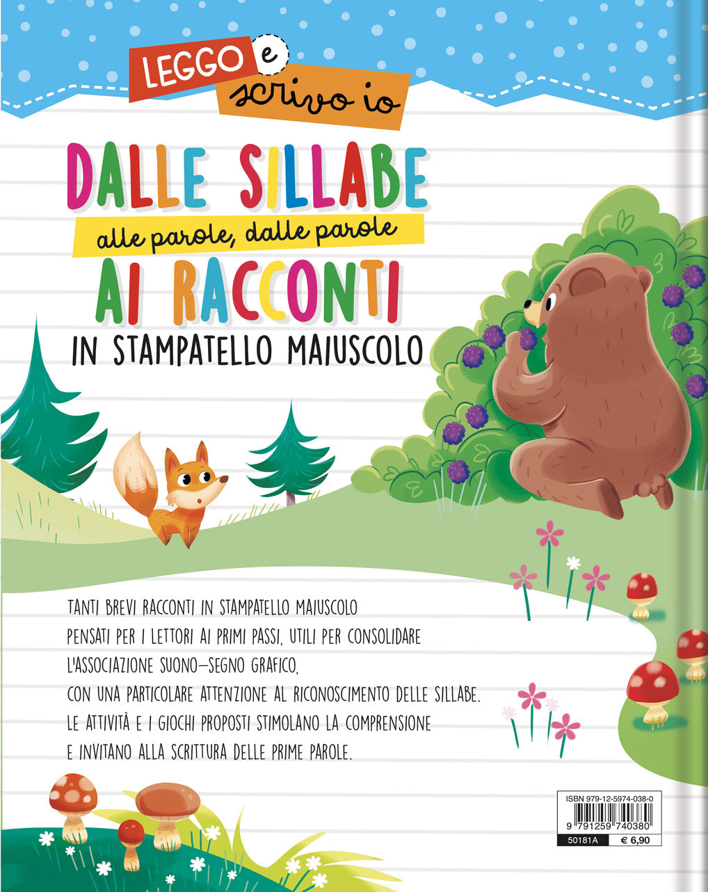 Dalle sillabe alle parole, dalle parole ai racconti. in stampatello maiuscolo