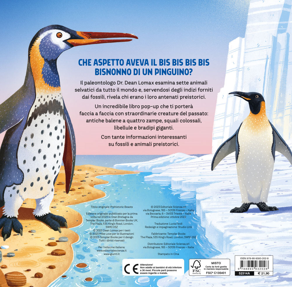 Bestie preistoriche pop-up. Scopri 7 incredibili animali del passato in versione pop-up!