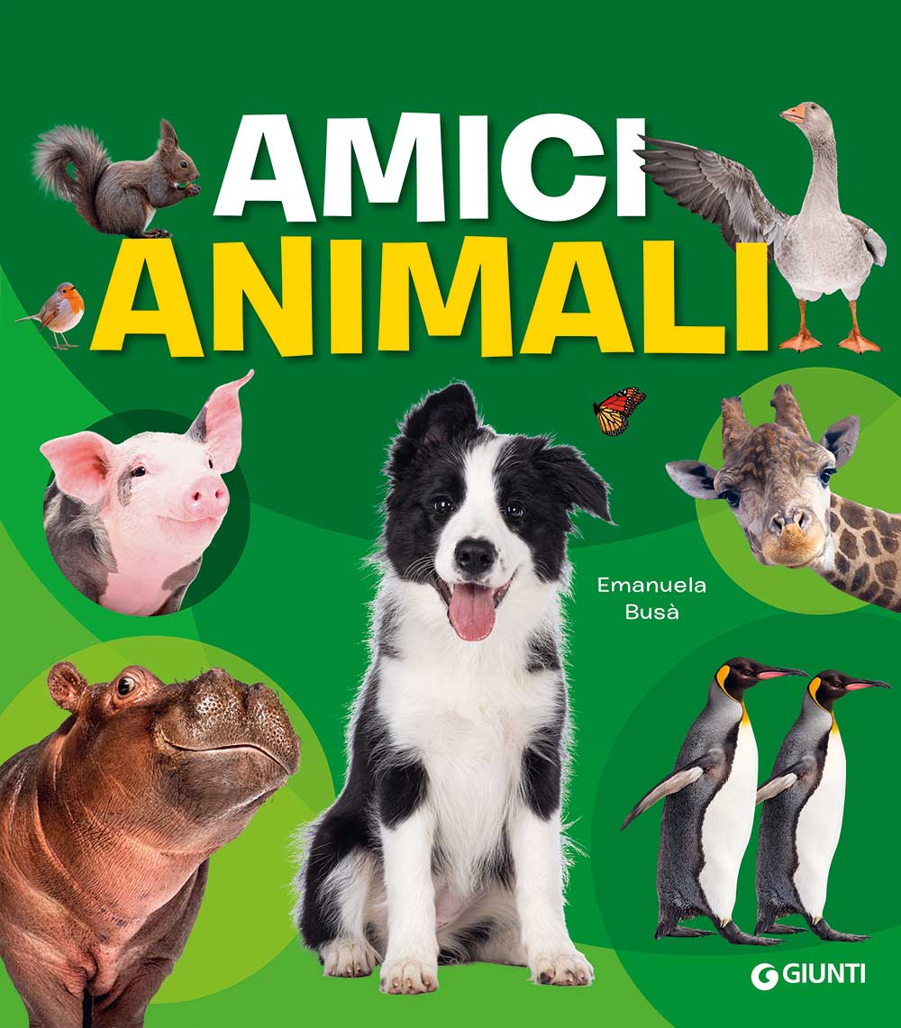 AMICI ANIMALI. con stickers