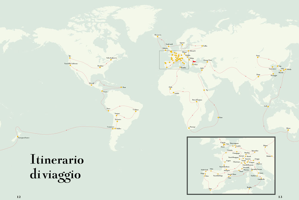 Il giro del mondo in 80 bicchieri.. Appunti di viaggio da sorseggiare, dalle birre belghe al whisky giapponese