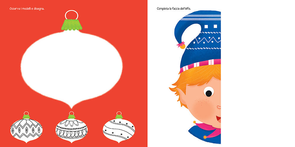 Disegni per Natale da fare e rifare. Con pennarello con inchiostro a base d'acqua