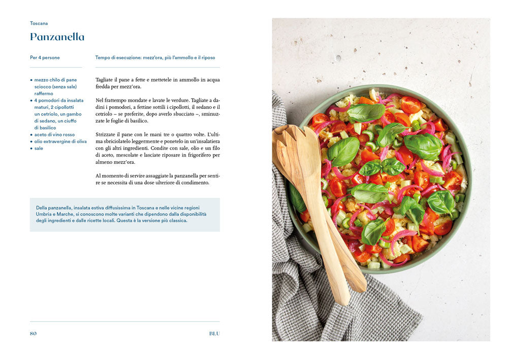 Blu. Ricette di un'estate italiana. Ricette di un'estate italiana