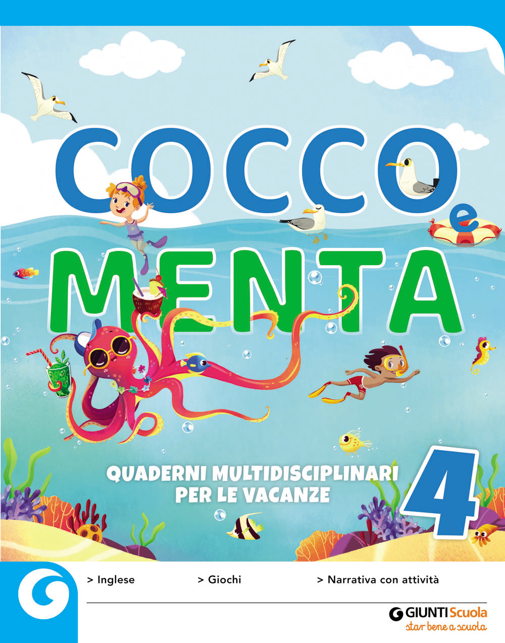 Cocco e Menta 4 + Odissea. I viaggi di Ulisse. Quaderni multidisciplinari per le vacanze