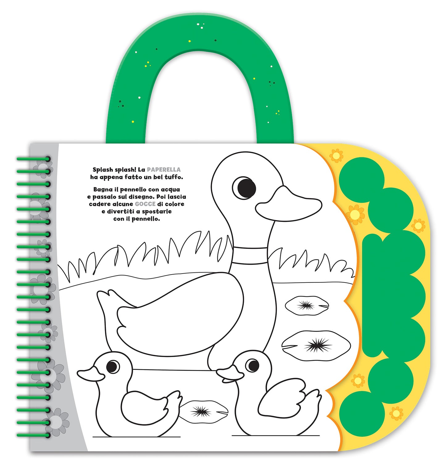 Happy Farm. I colorelli. Valigetta con acquerelli