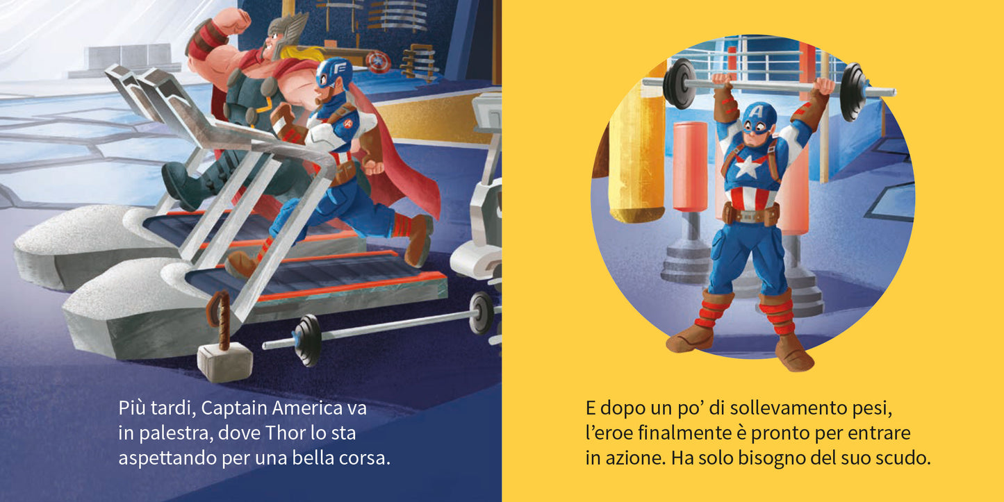 Captain America Dov'è il tuo scudo? I Librottini. Marvel Beginnings