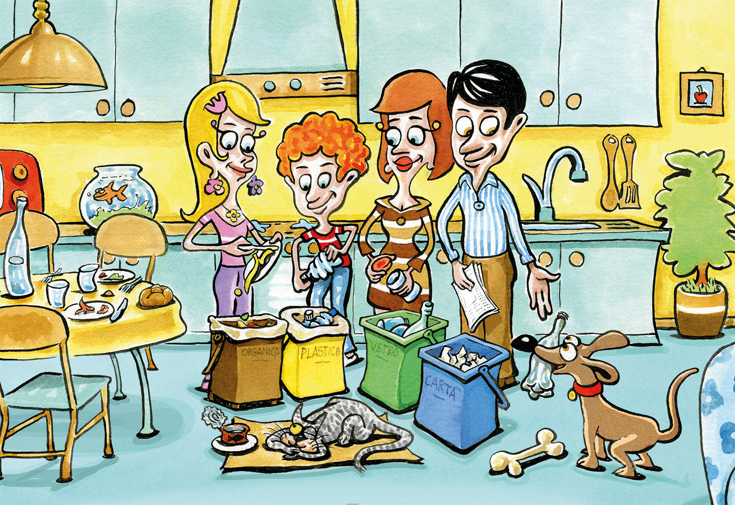 La raccolta differenziata. Le infinite risorse del riciclo