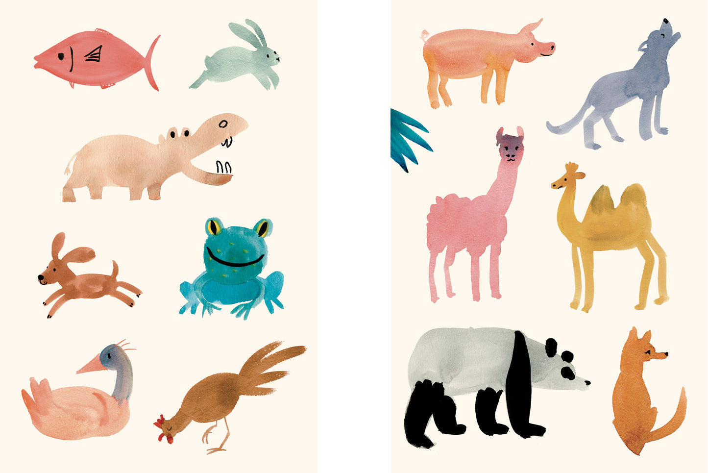 Animali in 3 colpi di pennello