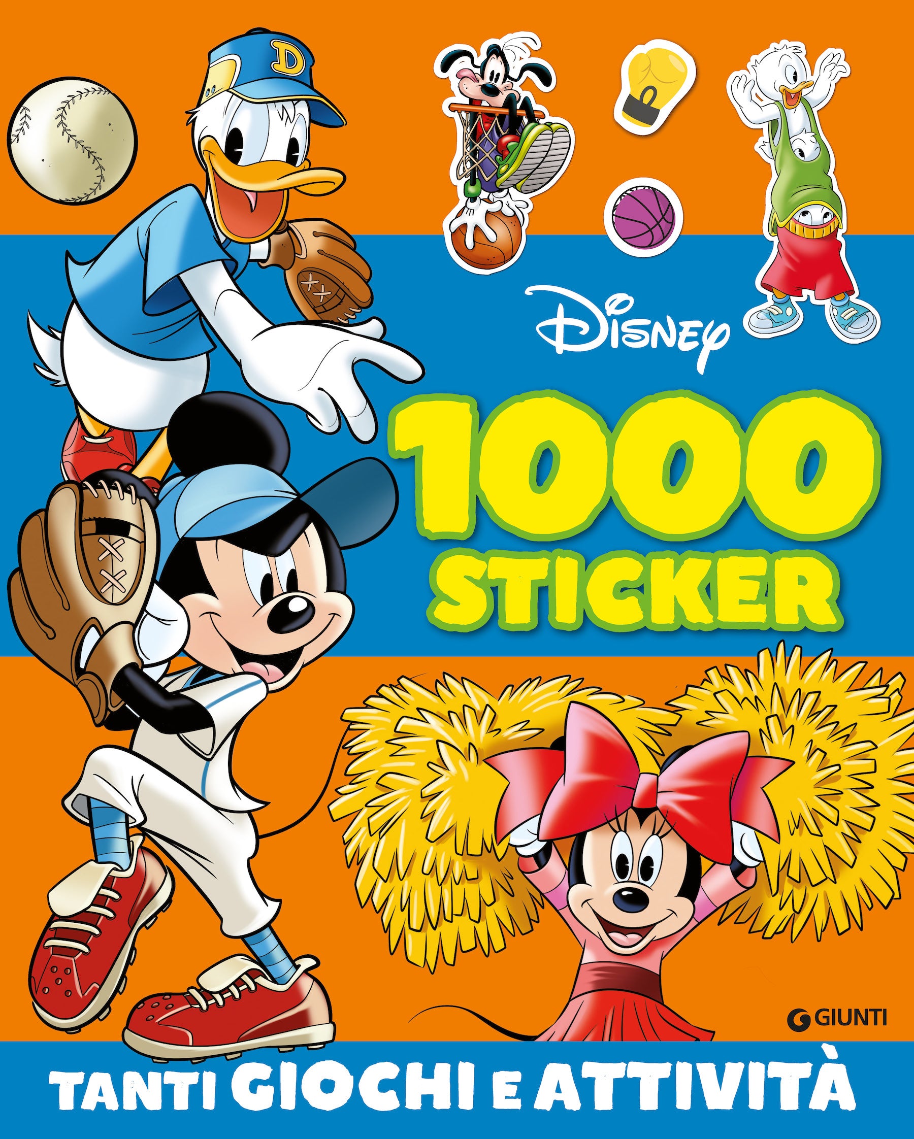 Mickey 1000 Sticker. Tanti giochi e attività