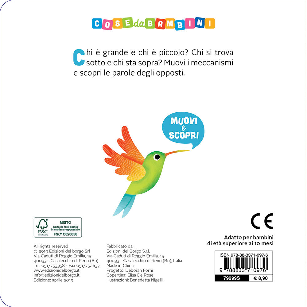 Gli opposti. Muovi e scopri