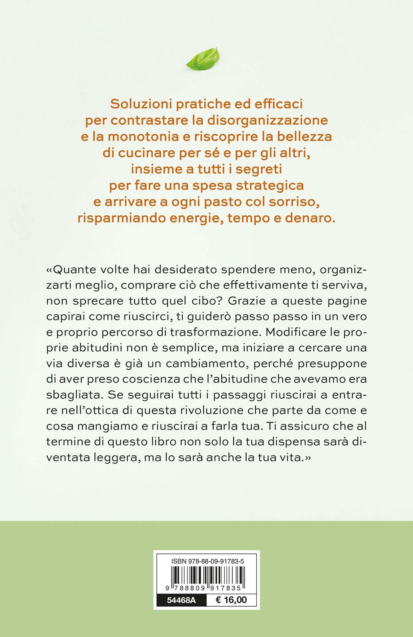 La dispensa leggera. Per una cucina varia, organizzata e senza sprechi