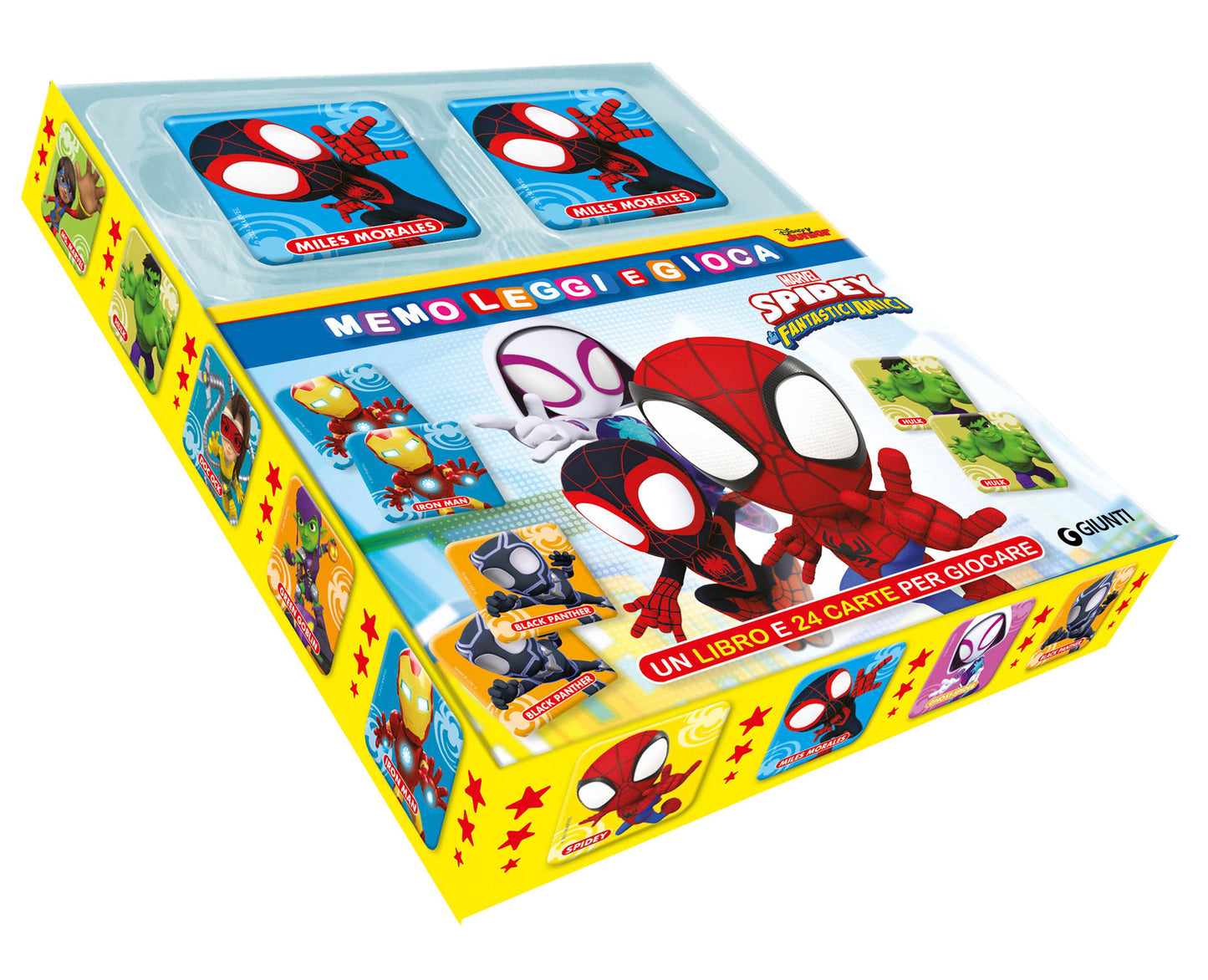 Spidey Memo Book Leggi e gioca