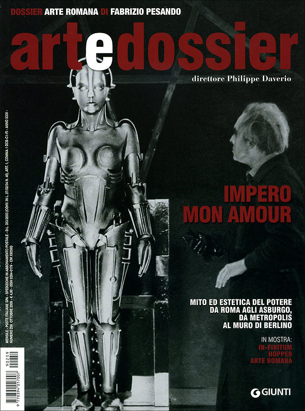 Art e dossier n. 259, ottobre 2009. allegato a questo numero il dossier: Arte romana di Fabrizio Pesando