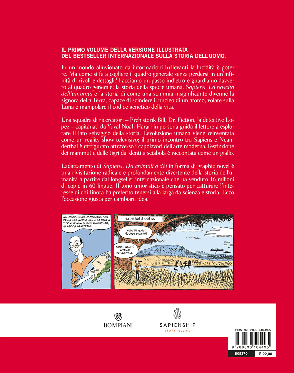 Sapiens. La nascita dell'umanità. Graphic novel