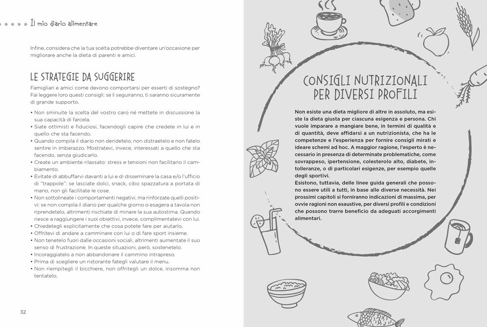 Il mio diario alimentare. 10 minuti al giorno per tornare in forma e mantenersi in salute