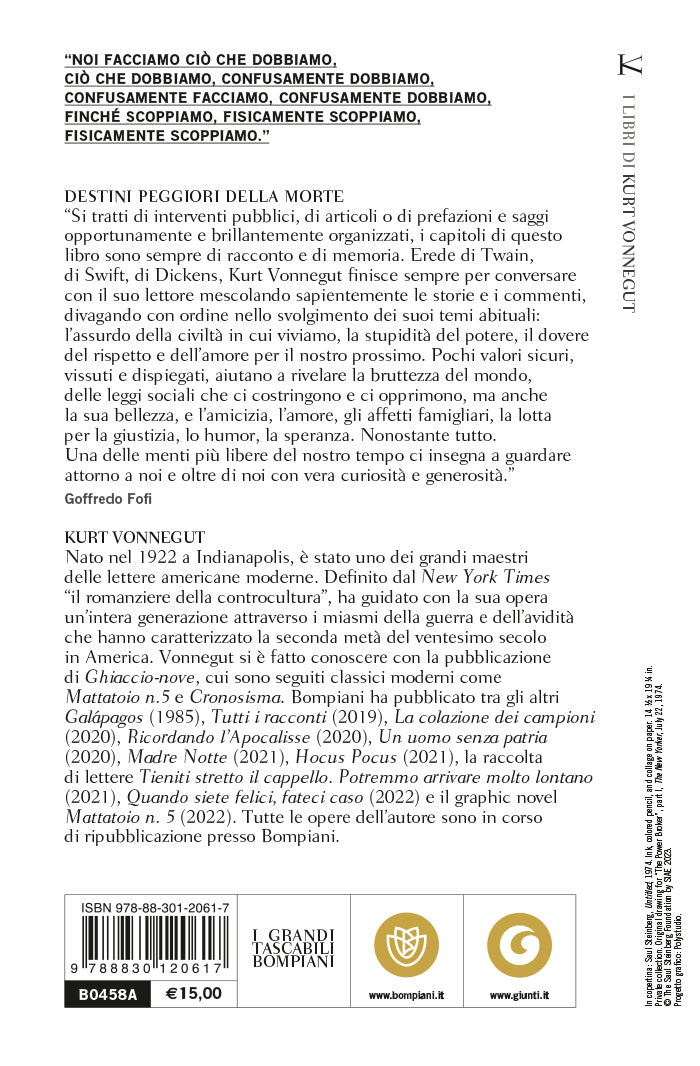 Destini peggiori della morte. Un collage autobiografico