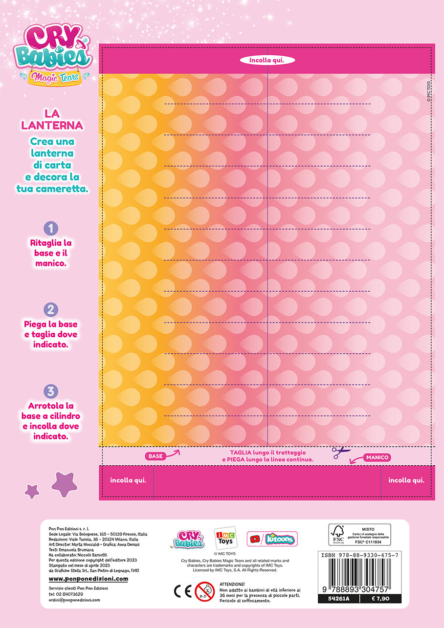 Cry Babies. Gioca & Colora. Fiori & Frutta