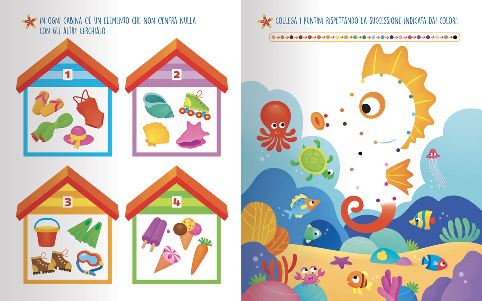 In Vacanza. Tante attività divertenti per bambini dai 3 ai 6 anni