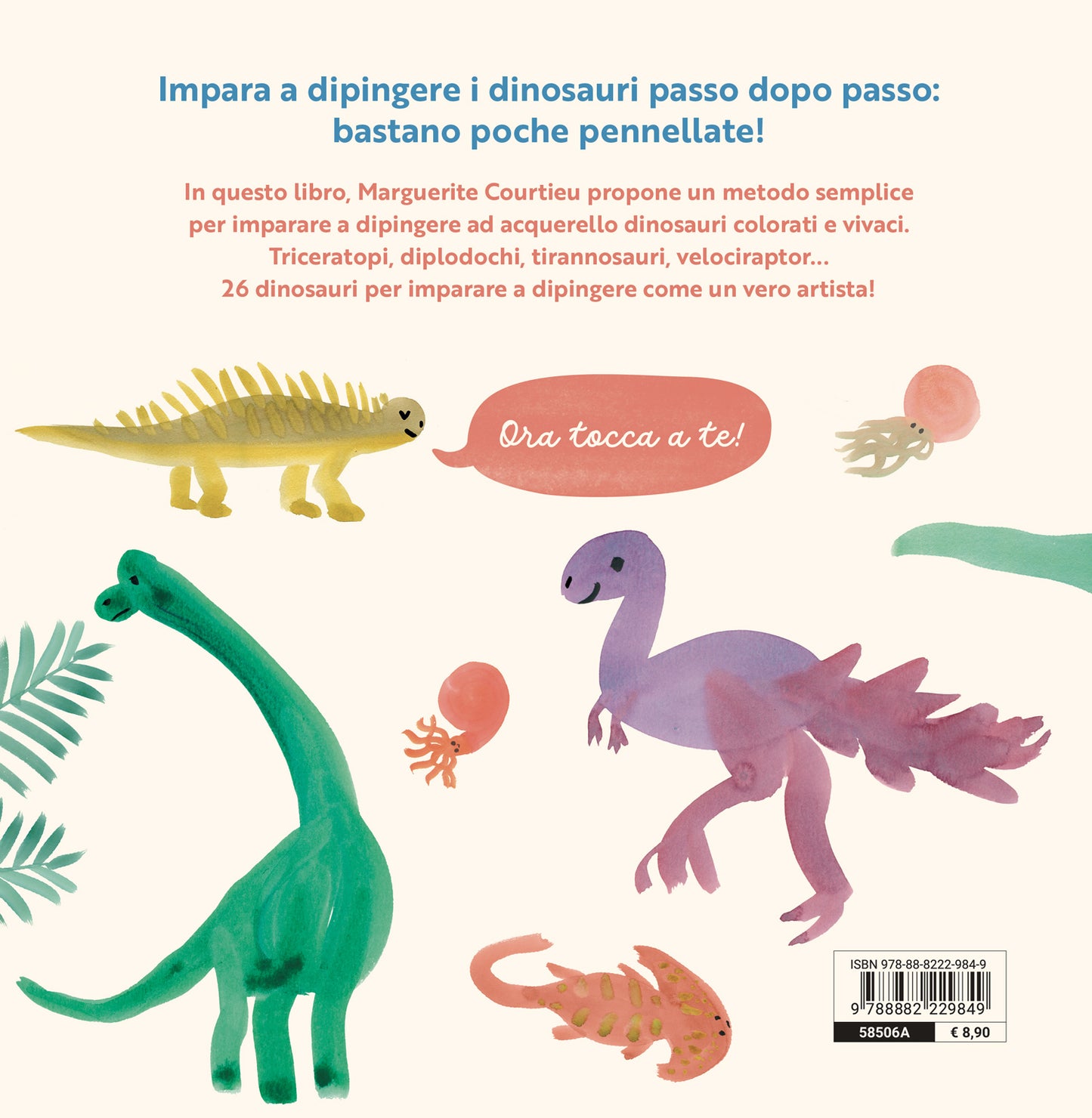 Dinosauri in 3 colpi di pennello