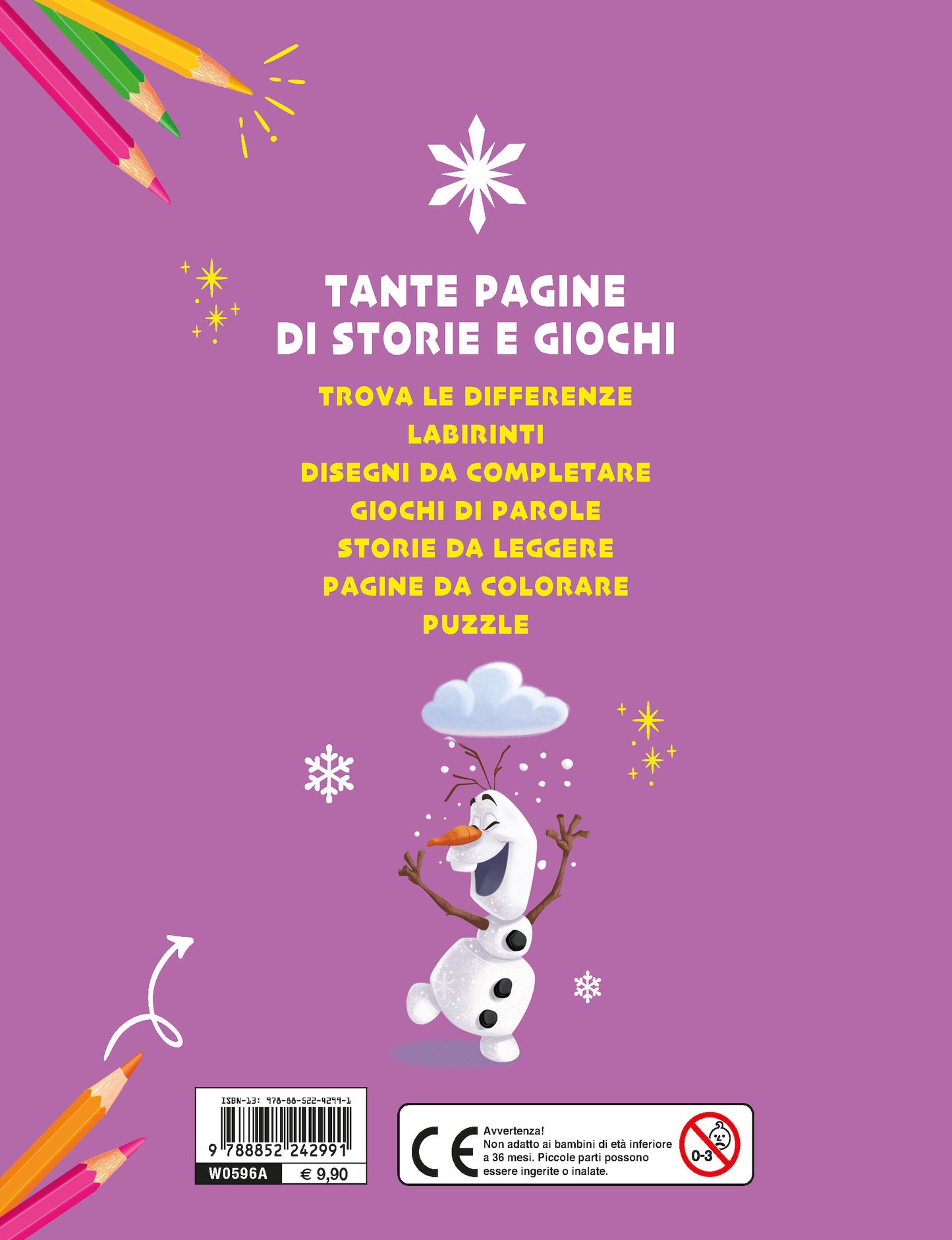 Frozen Il Tuttolibro delle sfide. Enigmistica Storie Passatempi per un divertimento senza fine!