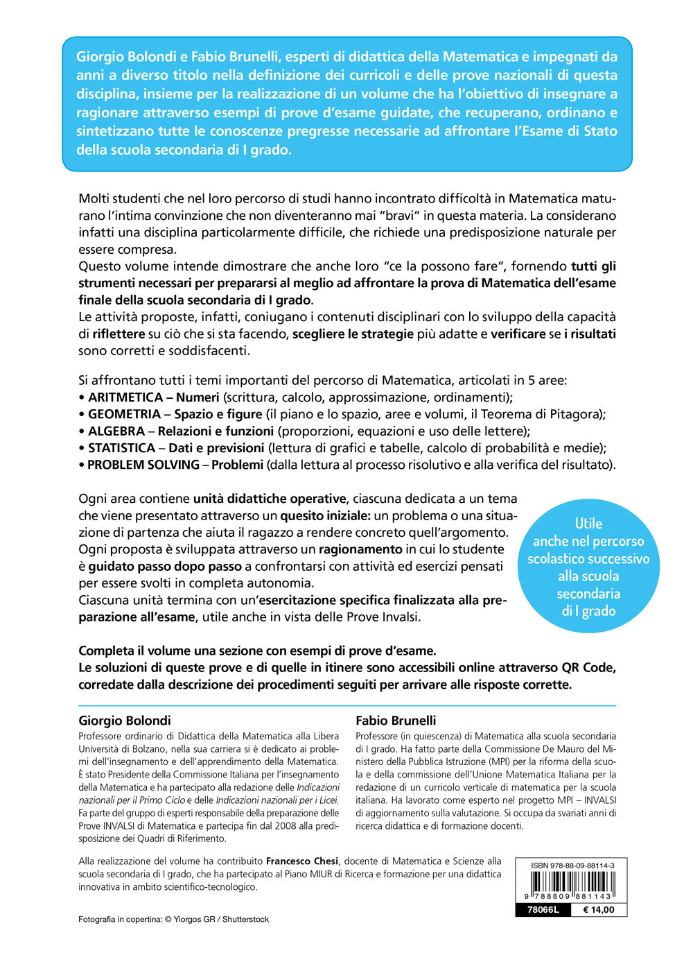Esercitazioni di matematica. in preparazione all'Esame della scuola sec. di I grado