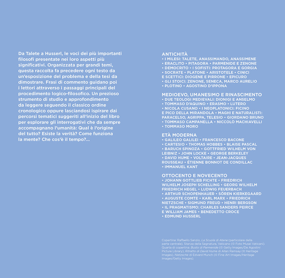 Filosofia. Antologia illustrata