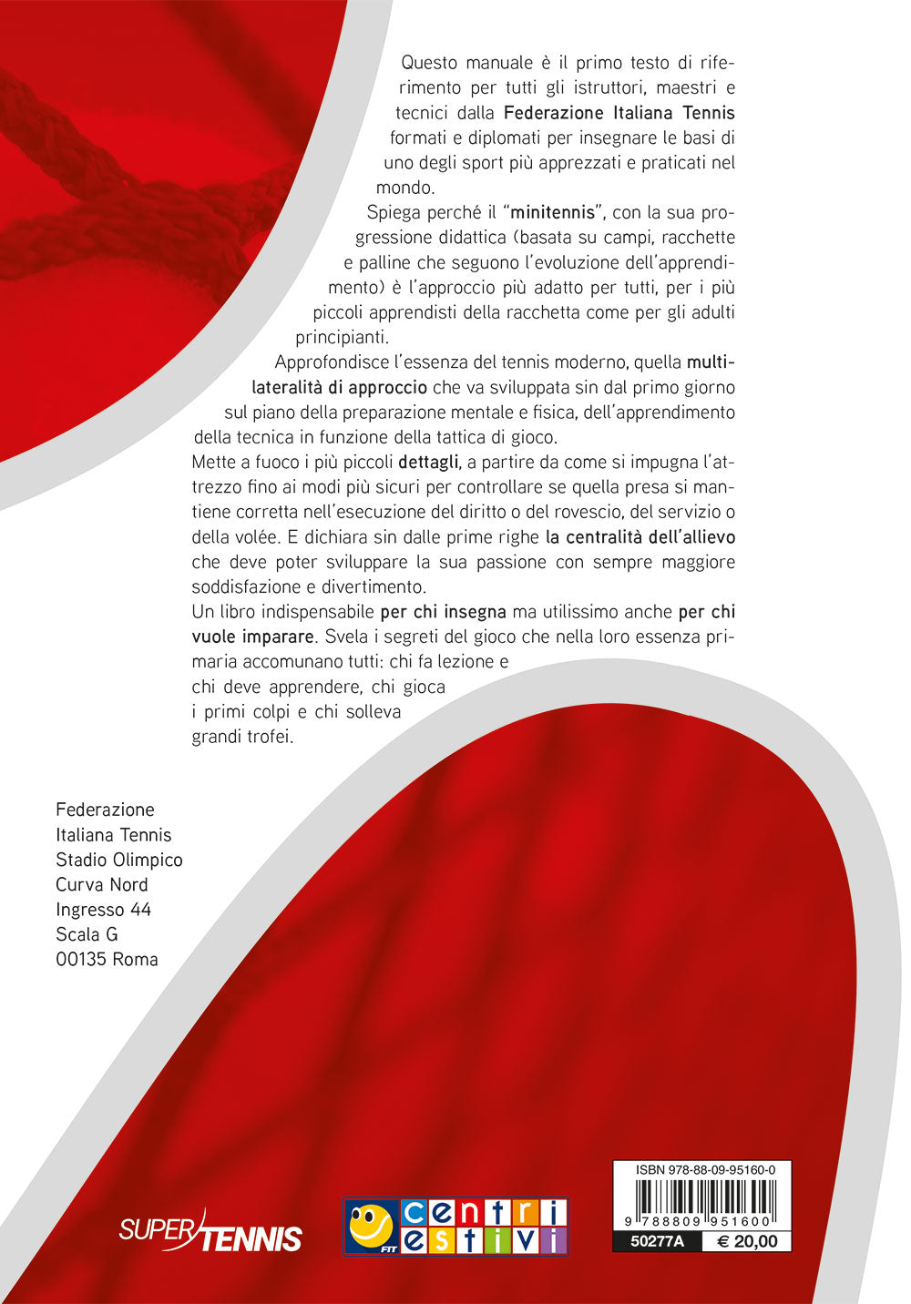 Manuale del tennis. I primi passi