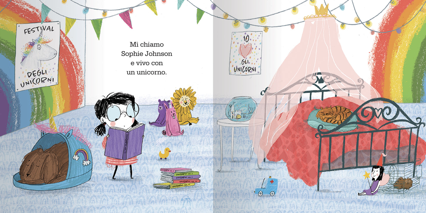 Sophie Johnson, l'esperta di unicorni