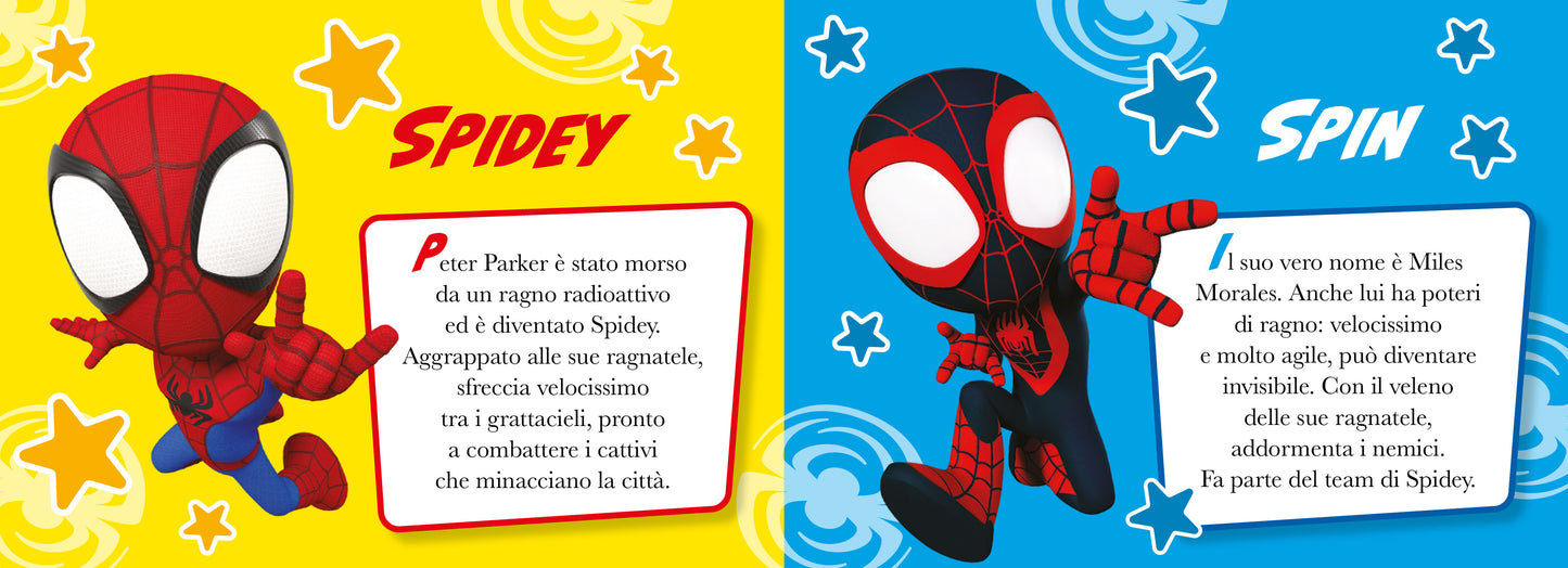 Spidey Memo Book Leggi e gioca