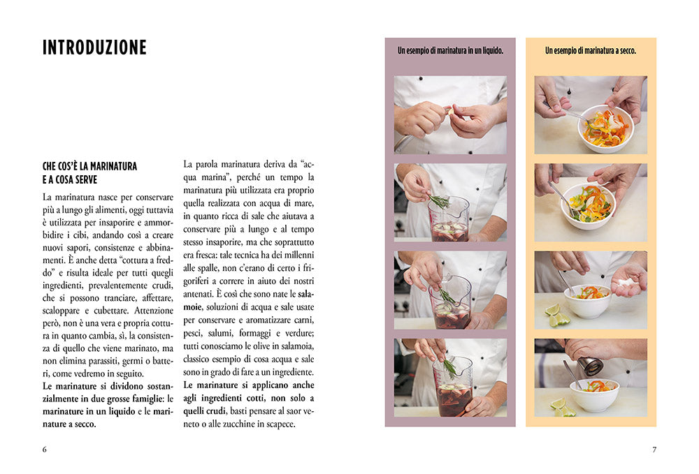 Crudi e marinati di carne, pesce, verdura e frutta. Master di cucina.