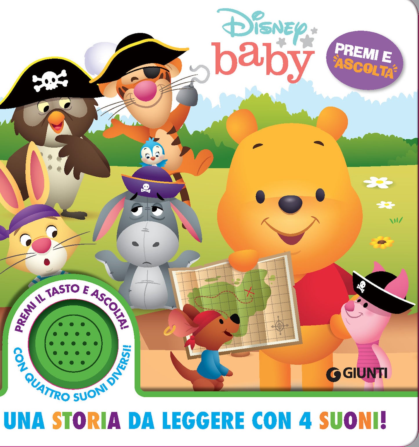 Disney Baby Premi e ascolta . La storia da leggere con 4 suoni