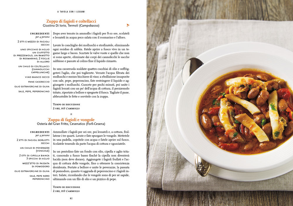 A tavola con i legumi. 110 ricette della tradizione