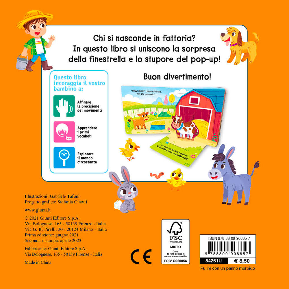 La fattoria. Finestrelle Pop Up