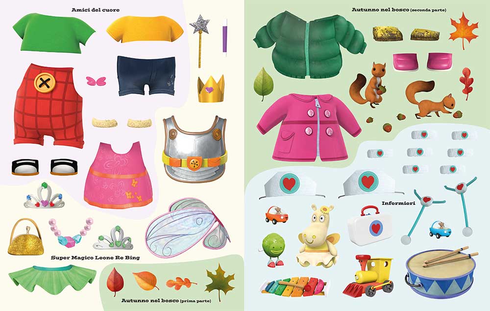 Bing. Oggi mi vesto da.... Con più di 150 stickers!